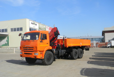 БОРТОВОЙ КАМАЗ 43118-76 с КМУ PALFINGER INMAN ИМ-150
